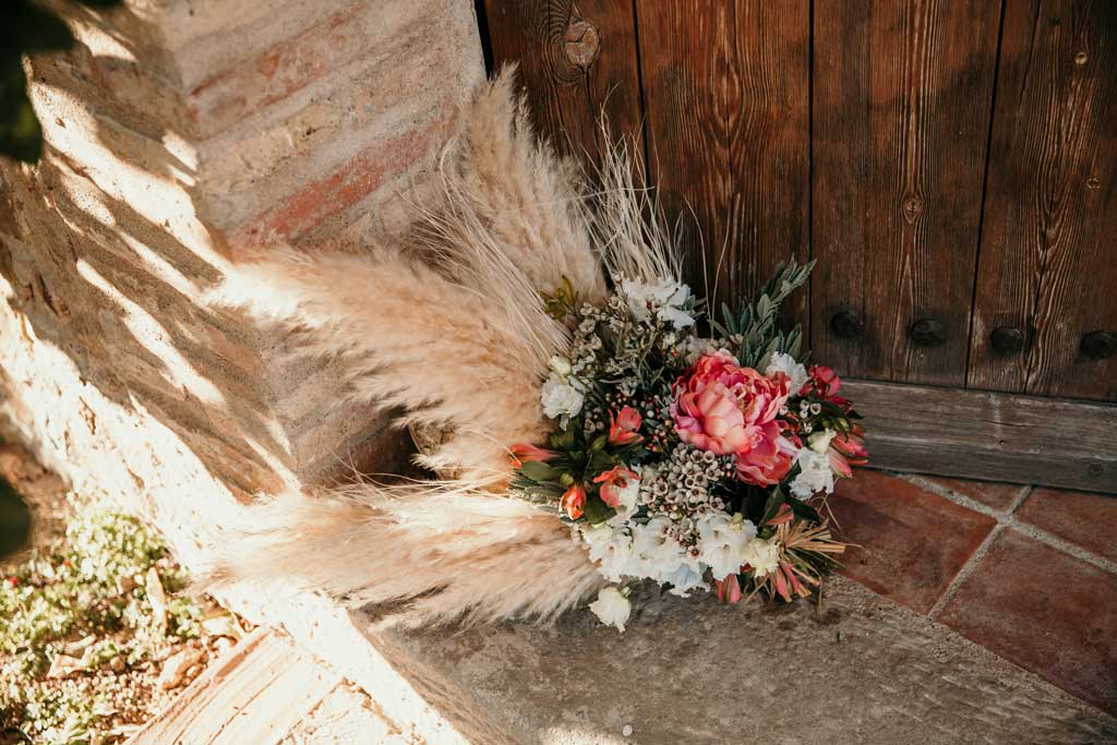 Brautstrauß Bouquet Blumen bunt 