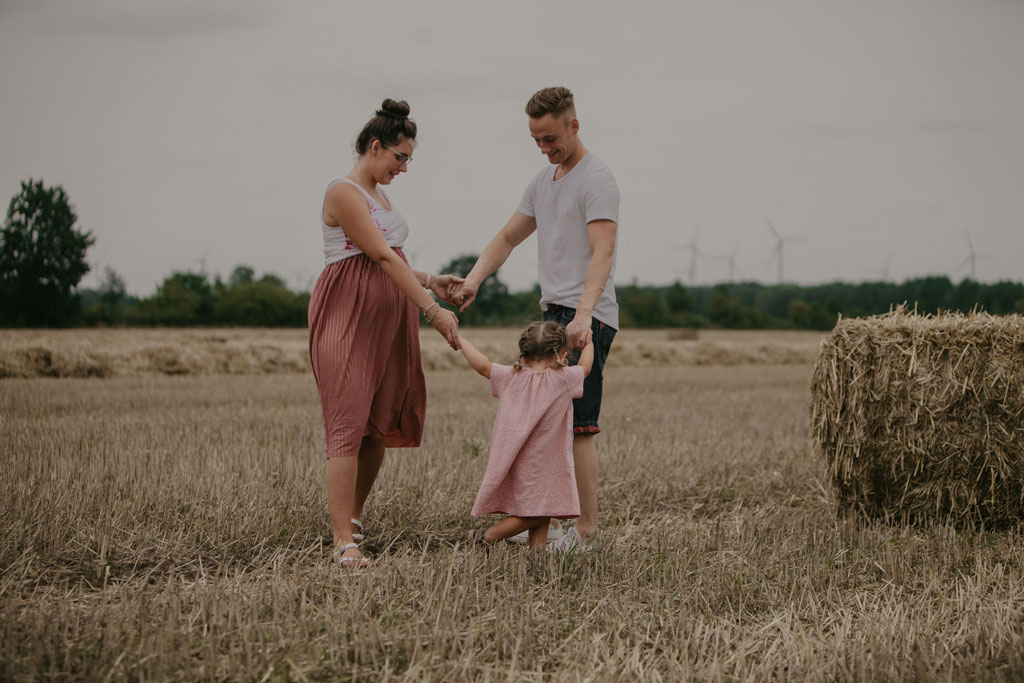 Babybauchfotos und die große Schwester ist dabei!