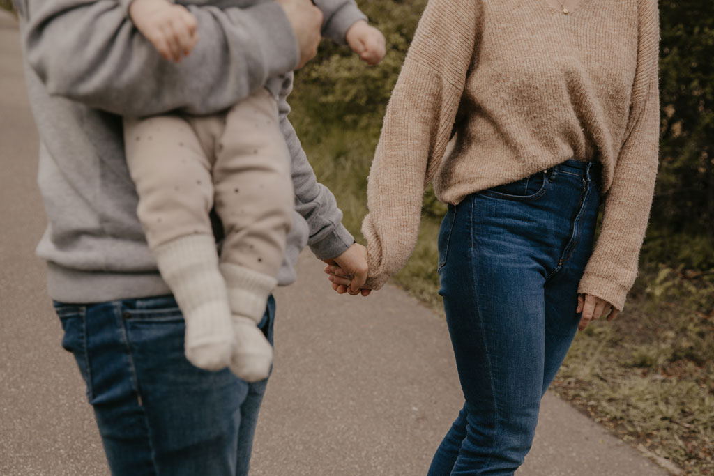 Familienfotos in Berlin auf Rollen