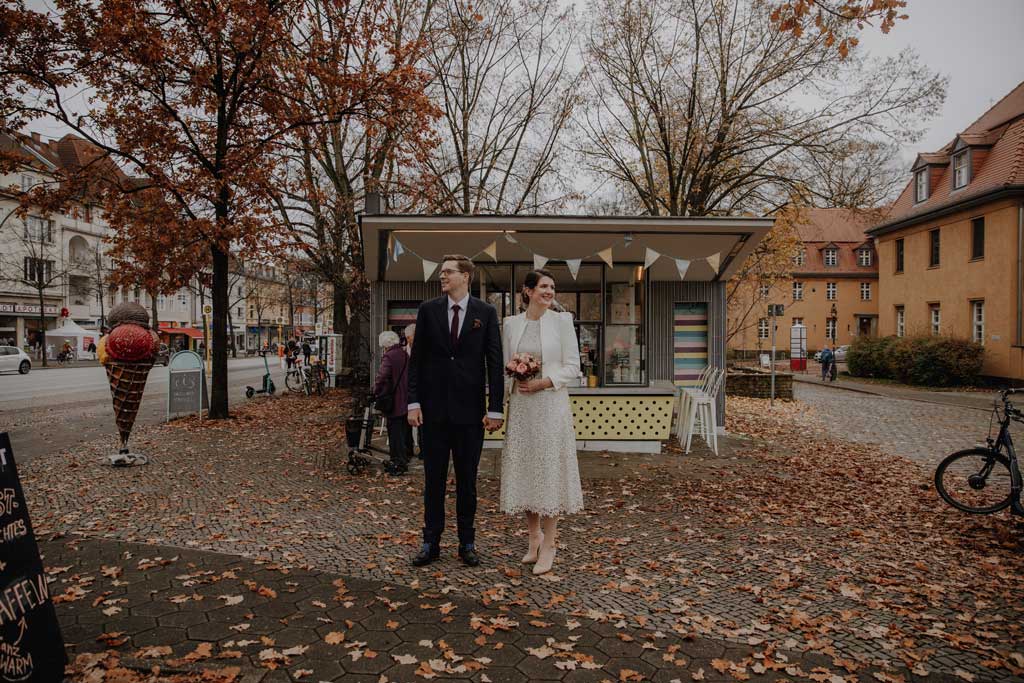 Standesamtliche Hochzeit in der      Hochzeitsvilla Zehlendorf