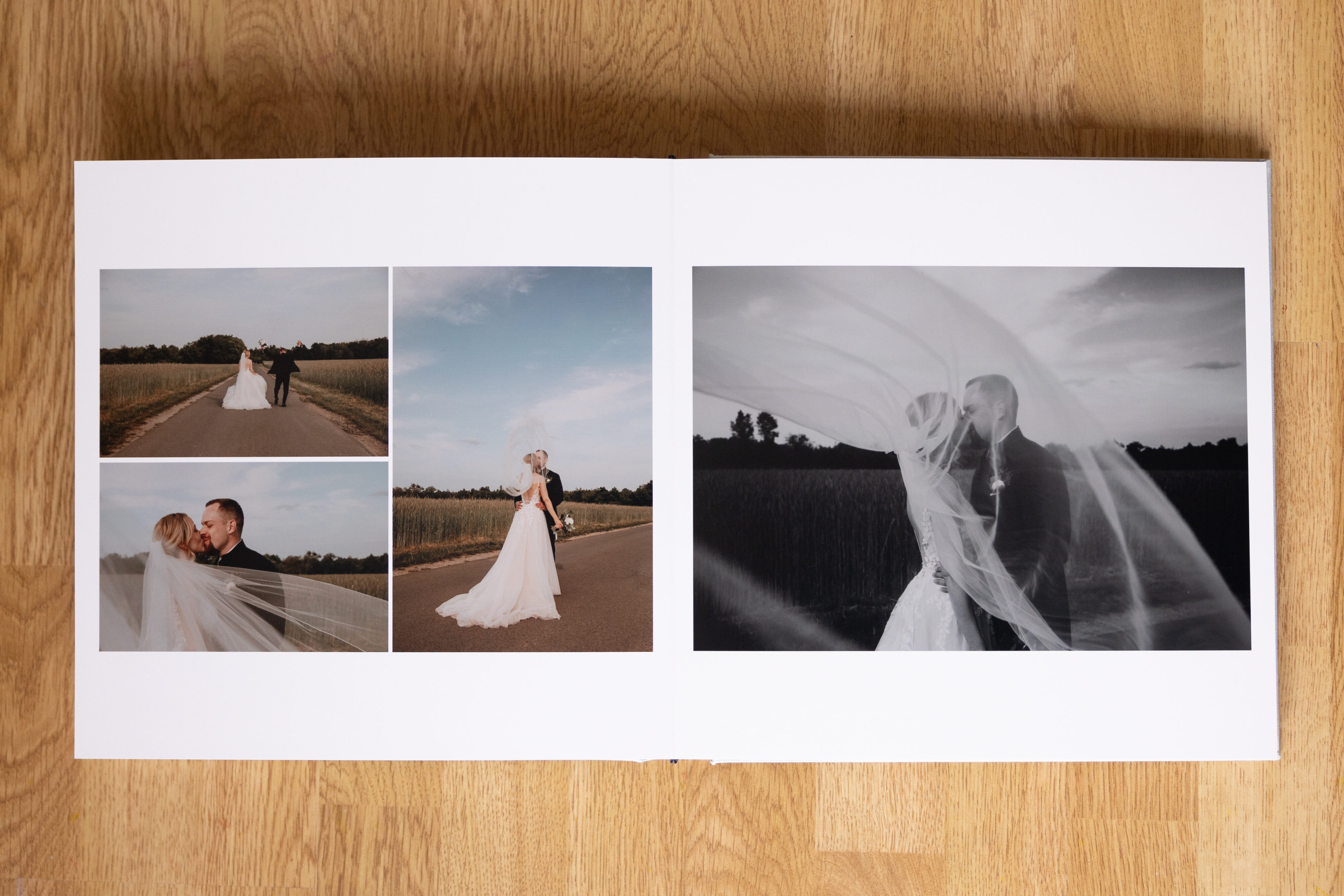 Fotobuch Hochzeitsalbum Hochzeitsfotografin berlin erstellt Fotobücher von eurer Hochzeit Leinencover individuell gestaltbar und hochwertig 30x30 cm Querformat lensofbeauty